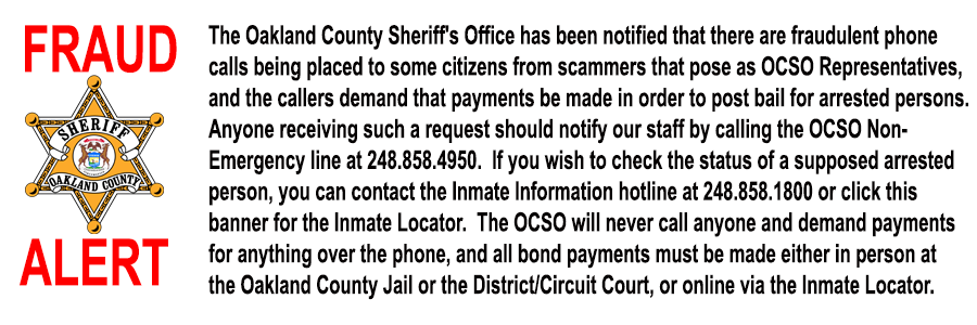 Fraud Warning