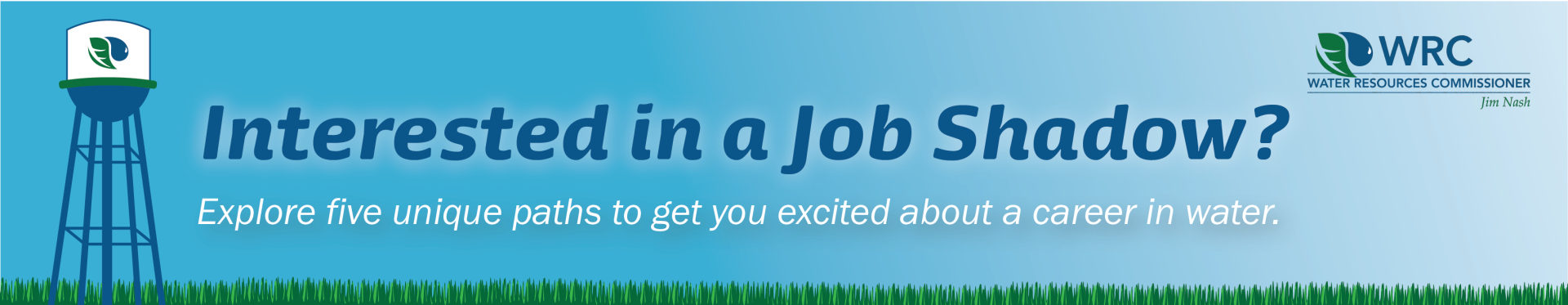 Job Shadow Banner Job Shadow Banner.