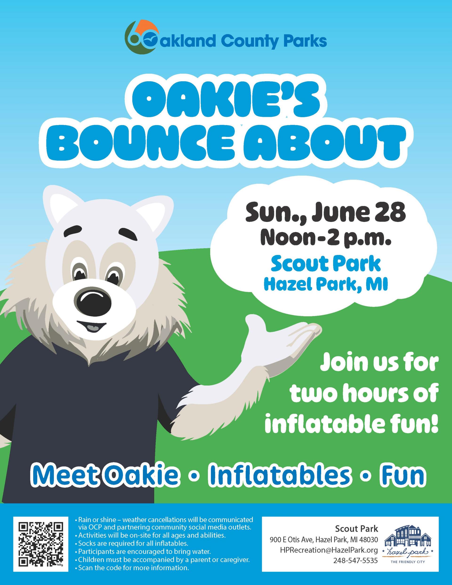 oakie's bounce about