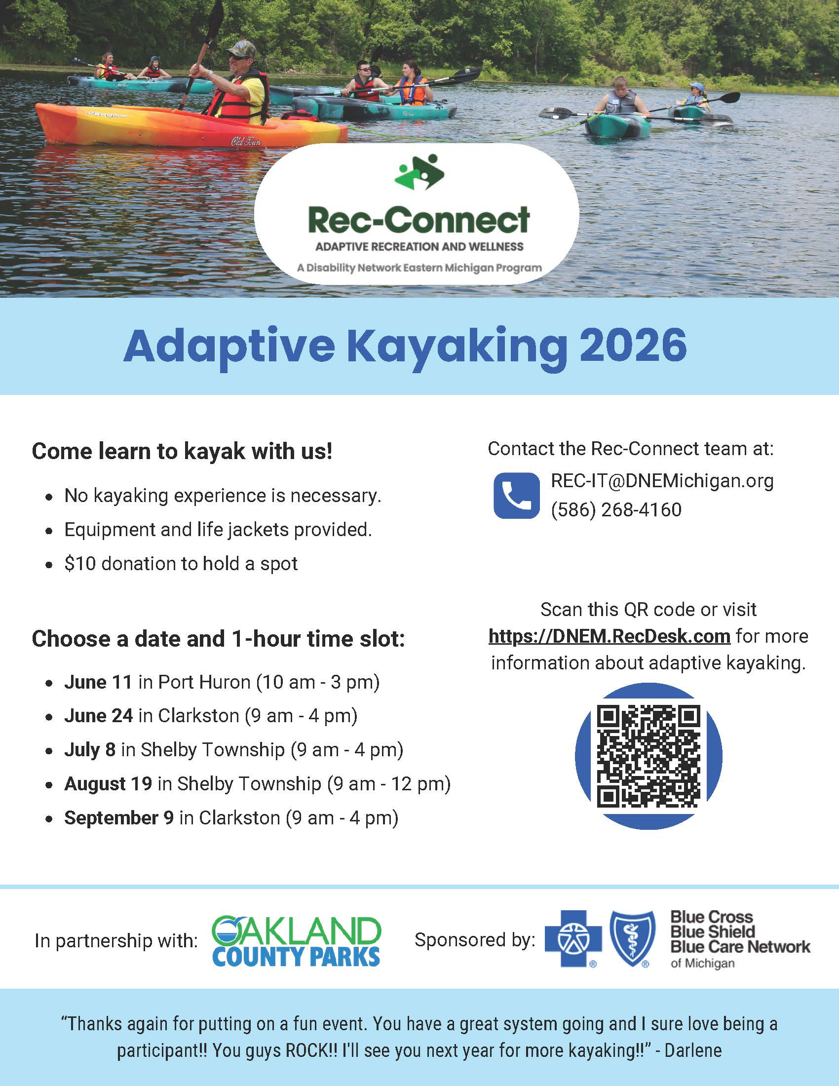 adaptive recreation