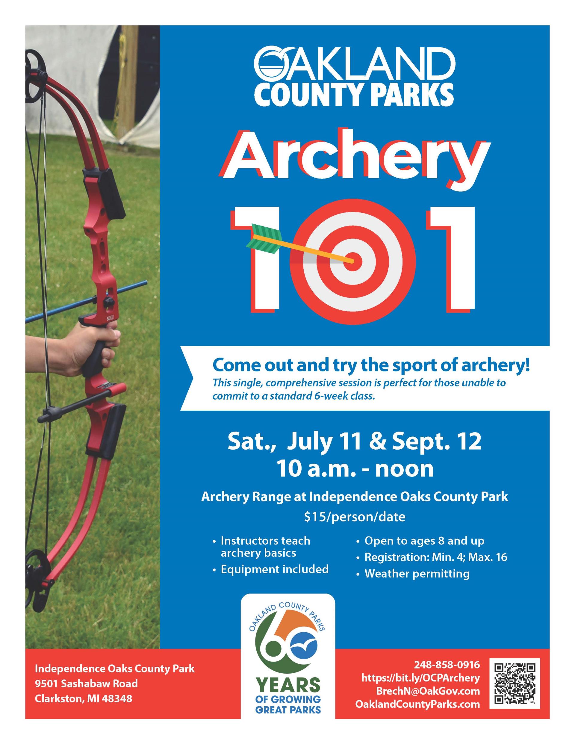 Archery 101 Flyer