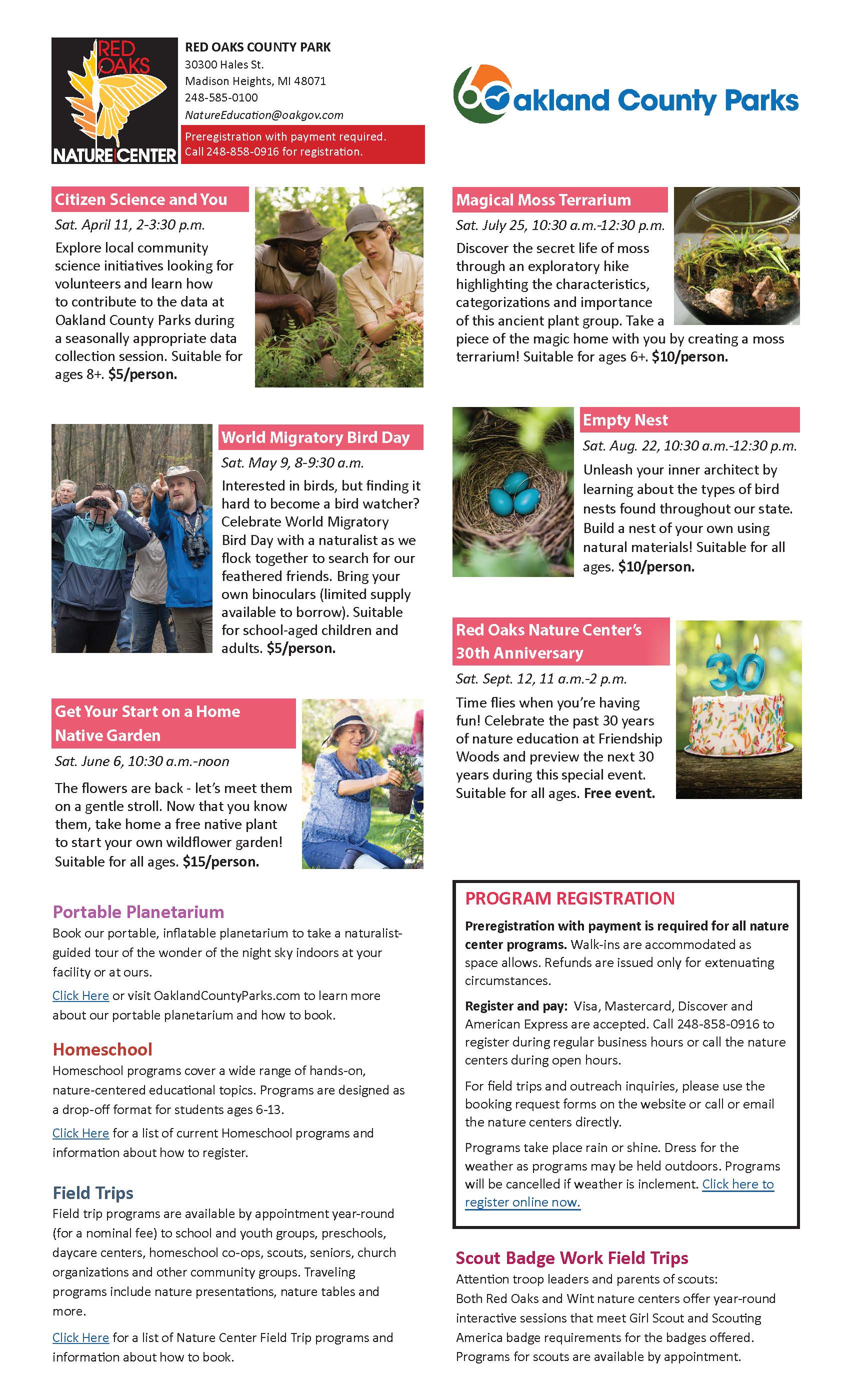 Red Oaks Nature Center