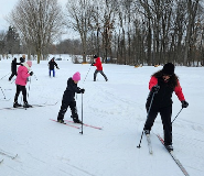 cross-country ski school