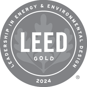 Leadership in Energy & Environmental Design LEED for Cities Gold 2024