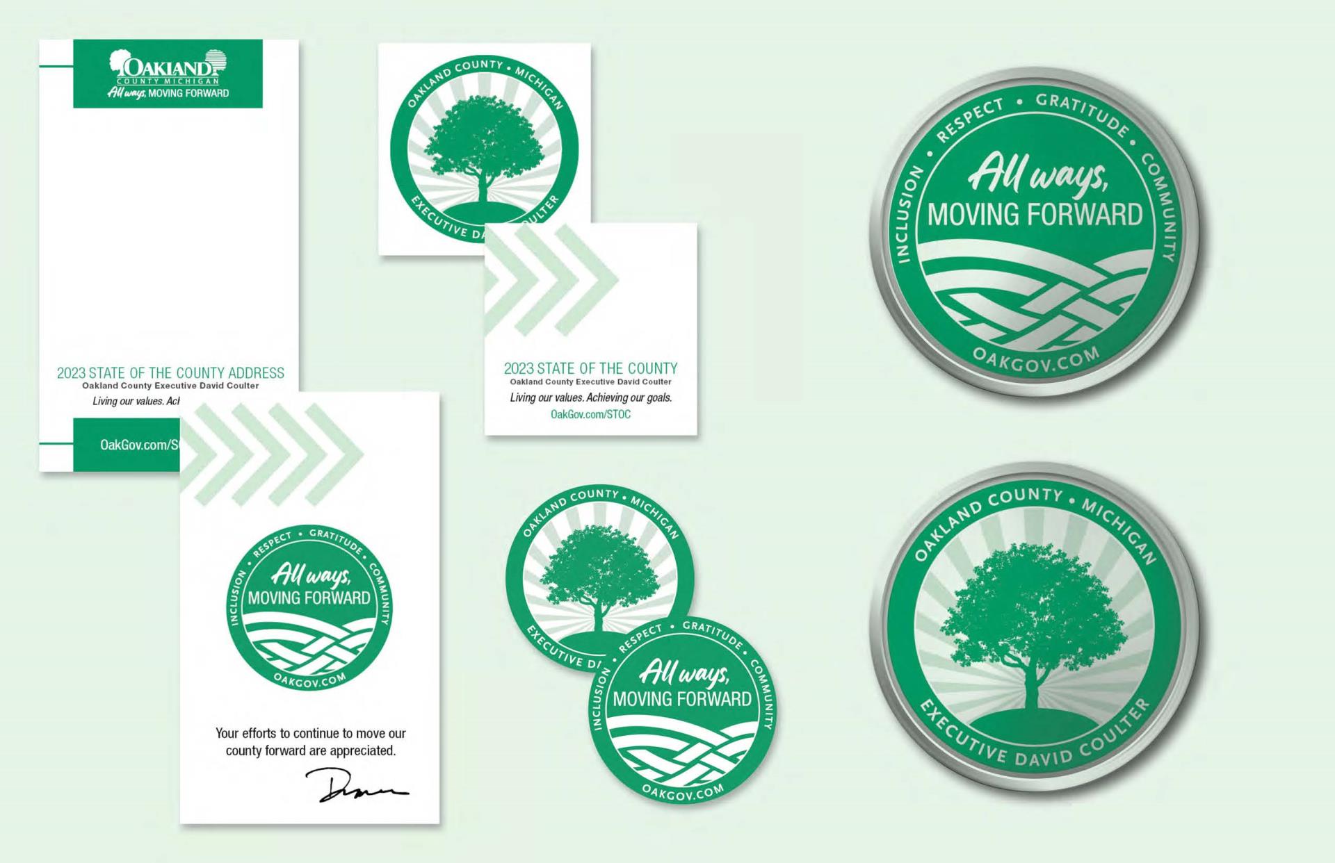 2023 State of the County challenge coin design