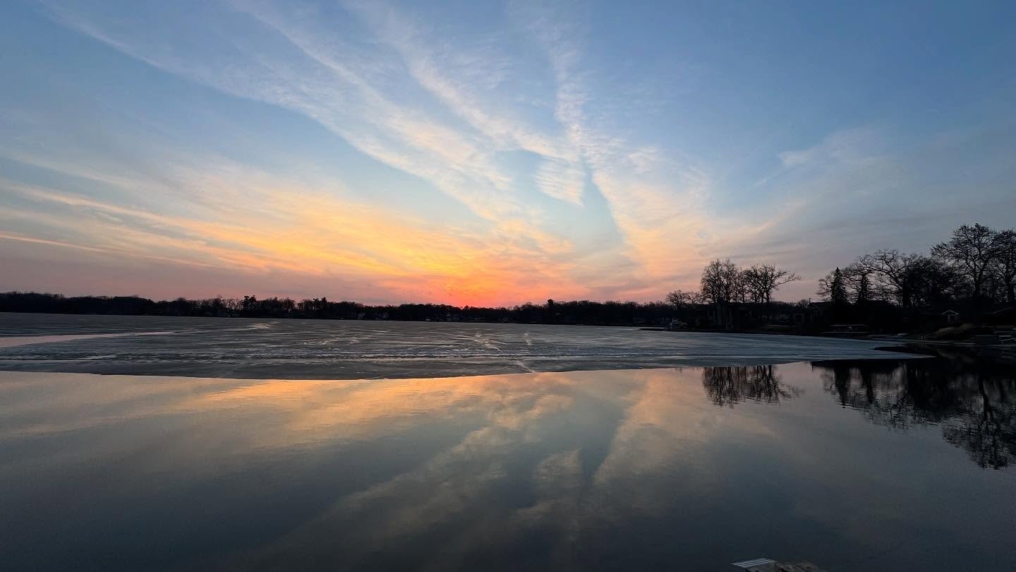 Watkins Lake sunset