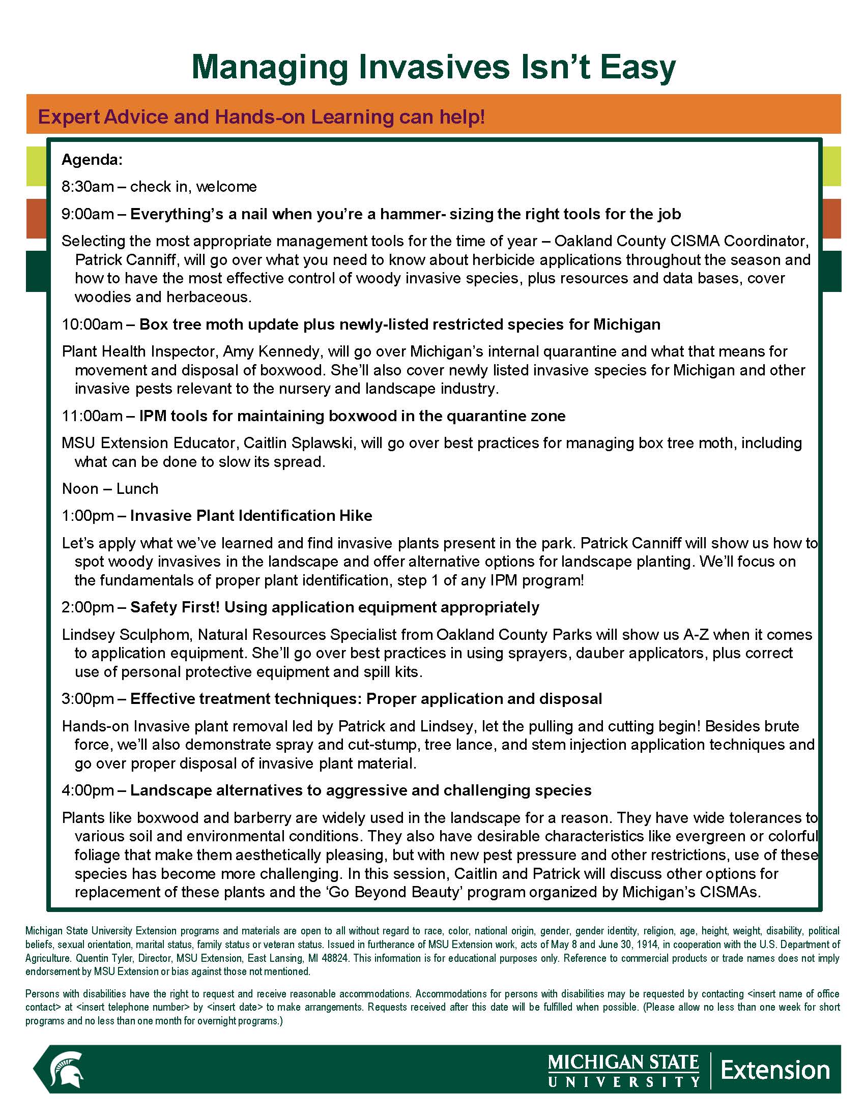 Dirty Work Field Day Flyer Page 2
