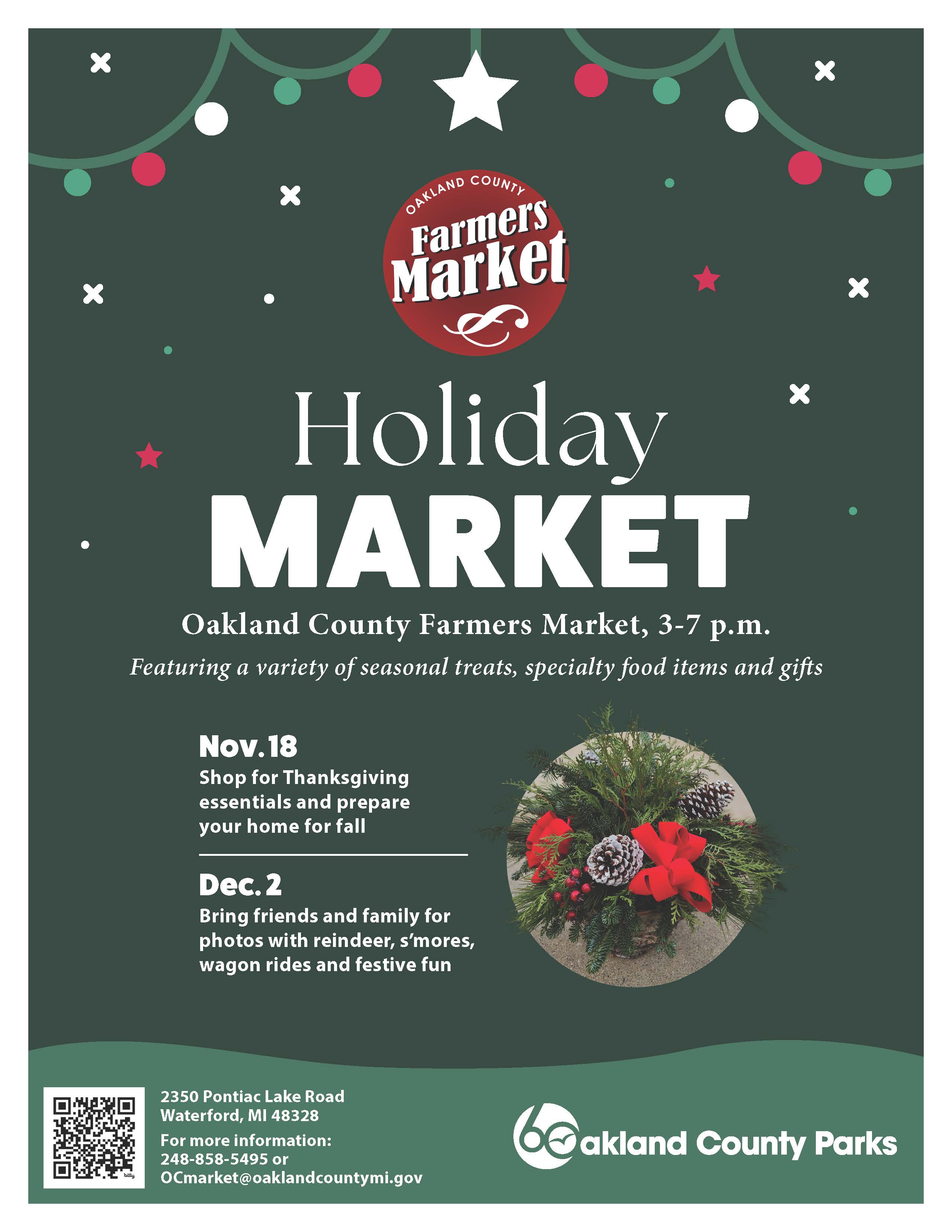 Holiday Market Flyer 2026 Holiday Market Flyer